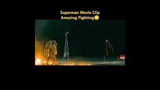 Superman Movie Clip Amazing Fighting 😳 shorts youtubeshorts viralvideo movie [upl. by Prudi128]