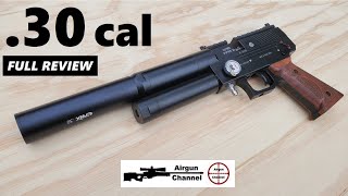 Evanix VIPER 30 cal Review Worlds Most Powerful PCP Pistol SemiAuto Big Bore Air Pistol [upl. by Atteval]