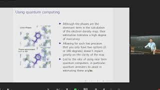 Towards a quantum annealing approach to solving the phase problem in macromolecular crystallography [upl. by Eileek]