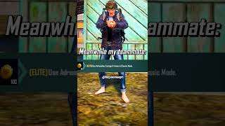 Kya Aapke teammate bhi itne support karte hai 🫠🫠 bgmishorts pubgmobile bgmigirlgamer [upl. by Nerrat]