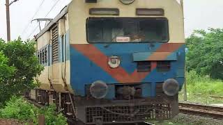 ICF Memu in Hurry  Moving to Cuttack Jn for Scheduled departure to Palasa  train travel loco [upl. by Ientirb]