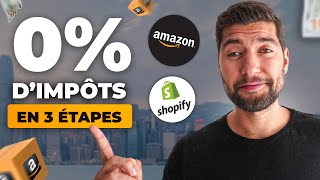 Comment payer 0 dimpôts légalement en ECommerce  Amazon FBA Dropshipping [upl. by Kliber933]