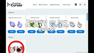 How to get custom cursors  Windows 10  11 [upl. by Lohse]