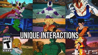 DRAGON BALL Sparking ZERO Unique Interactions  Garlic Jr  Gogeta  Mr Satan [upl. by Daniella]