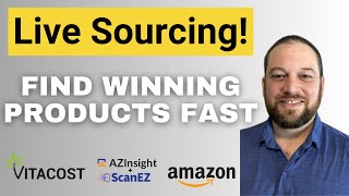 How To Source Amazon Online Arbitrage Products FAST  Live Source [upl. by Cassella]