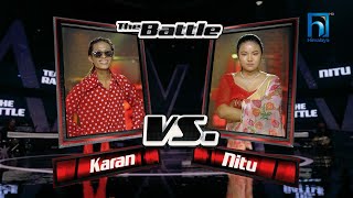 Karan Rai Vs Nitu Pun quotMohani Maya Ko Ho KiquotThe Voice of Nepal Season 4 2022 [upl. by Onibas55]