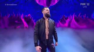 Finn Bálor Entrance Bray Wyatt Tribute  WWE SmackDown 8252023 [upl. by Oigimer]