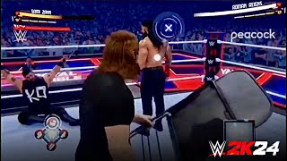 WWE 2K24 Leaked Gameplay [upl. by Akienat]