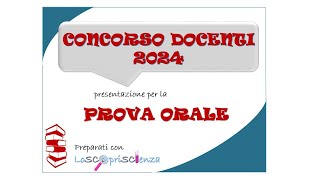 Presentazione ppt per prova orale concorso docenti 2024 [upl. by Anek]