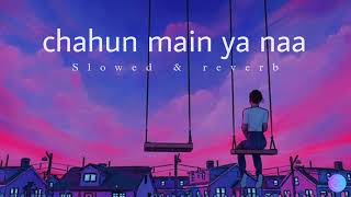 Chahun Main Ya Na  Slowed  Reverb  Aashiqui 2 Vibes 🌙 [upl. by Naziaf915]