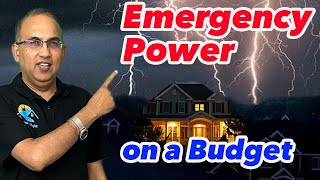 Ultra Cheap Backup Power for Disasters amp Outages [upl. by Cohdwell]