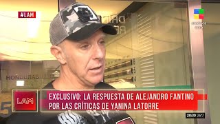 🗣 Fantino respondió a las críticas de Yanina Latorre [upl. by Coit928]