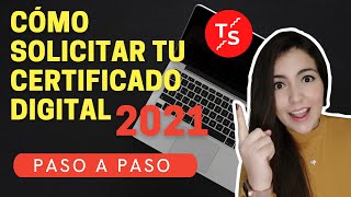 Cómo solicitar tu certificado digital 2021 [upl. by Lotsirb]