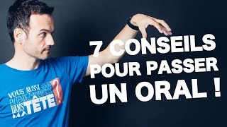 7 conseils importants pour réussir vos examens Oraux [upl. by Nylegna]