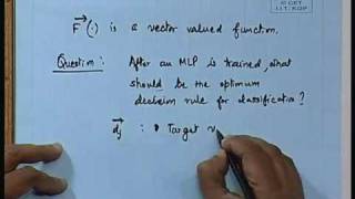 Lec23 MultiClass Classification Using Multilayered Perceptrons [upl. by Gnouv]