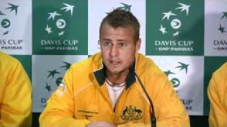 Lleyton Hewitt on the US Open 2011 mens final [upl. by Anirad]