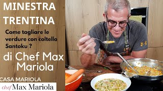 MINESTRA TRENTINA CON ORZO PERLATO E VERDURE  TUTORIAL  la video ricetta di Chef Max Mariola [upl. by Harmonia]