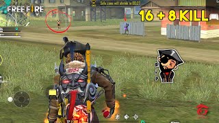 Duo vs Squad Total 24 Kill Ajjubhai and Amitbhai Must Watch Gameplay  Garena Free Fire [upl. by Massingill]