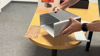 twelve south HiRise Pro iMac Stand Unboxing and Assembly Video no comment HD [upl. by Aicrop]