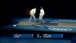 France vs Poland  Fencing  Mens Team Epee  Beijing 2008 Summer Olympic Games [upl. by Aiset853]