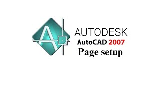 AutoCAD Page Setup Easy Tutorial [upl. by Coppinger570]