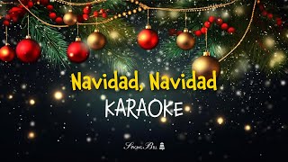 Navidad Navidad  Karaoke de Navidad 🎄 con letra en español [upl. by Tisdale414]