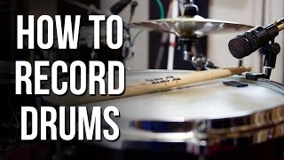 Mic Placements 2 of 5  How to Record Drums [upl. by Nareik372]