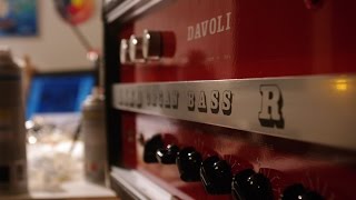 Davoli Lied Organ Bass R 50w tube amp demo [upl. by Ahaelam477]