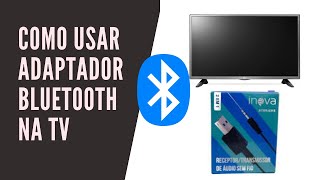 Como usar adaptador bluetooth na tv [upl. by Ahsinad]