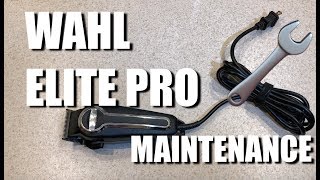 Wahl Elite Pro Cleaning [upl. by Ltsyrk]