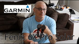 Garmin Fenix 6X Pro Solar Unboxing [upl. by Nnyleahs763]