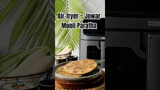 Air fryer Recipe  Jowar Mooli Paratha jowarrecipe mooliparatha airfryerrecipes [upl. by Enirhtac204]