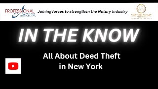 In the Know All About Deed theft [upl. by Fiorenze]