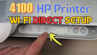 HP Printer Setup  Deskjet 4100 4100e Setup WiFi  123setup hp [upl. by Lebna]