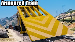 Escaping With ShapeShifting Armoured Train In GTA 5 RP [upl. by Otrebron]