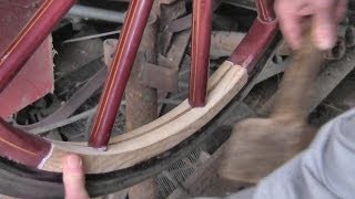 Repairing A Carriage Wheel Without Dismantling It [upl. by Anasus776]