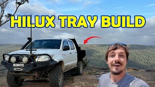 Building a new tray for my Toyota Hilux [upl. by Nilla]