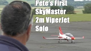 Petes First Skymaster Viper Jet Solo [upl. by Ailegna]