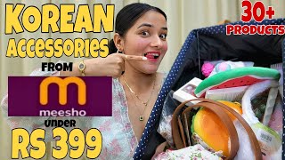 meeshohaul 30 PINTEREST PRODUCTS BEST RANDOM KOREAN ACCESSORIES MEESHO HAUL STARTING AT RS 29🔥 [upl. by Phylys732]