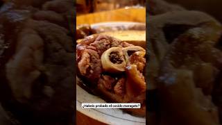 Probando el cocido maragato en Astorga ¡Una joyita 🍖 shorts youtubeshorts recetas [upl. by Ayortal]