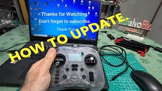 RADIOMASTER POCKET 24Ghz HOW TO UPDATE EDGETX ExpressLRS [upl. by Llecrup]