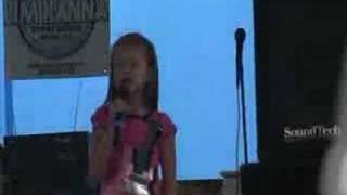 Jaycie sings quotTomorrowquot from Annie [upl. by Llesig39]