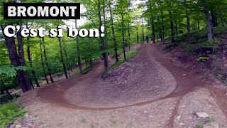 This bike park is fantastic  Bromont [upl. by Dania]