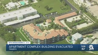 Tequesta building deemed unsafe for residents [upl. by Ynettirb705]