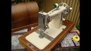 Old Vintage Antique West Germany FRISTER amp ROSSMANN Sewing Machine See Video [upl. by Lydia584]