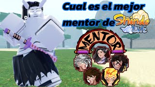 Que mentor de shindo life es mejorExplicación de Habilidades de mentoresShindo life⚡ [upl. by Ziana]