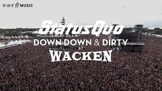 Status Quo quotWhatever You Wantquot Live at Wacken 2017  from quotDown Down amp Dirty At Wackenquot [upl. by Godden151]