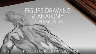 Figure Drawing amp Anatomy  Academic Poses 172 [upl. by Box]