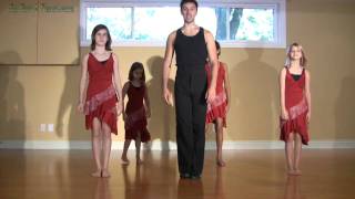 How to Cha Cha Dance Lesson for Kids [upl. by Kristianson]