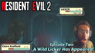 Claire a Licker and a GM 79  Resident Evil 2  BIOHAZARD RE2  Episode 2 [upl. by Garcon502]